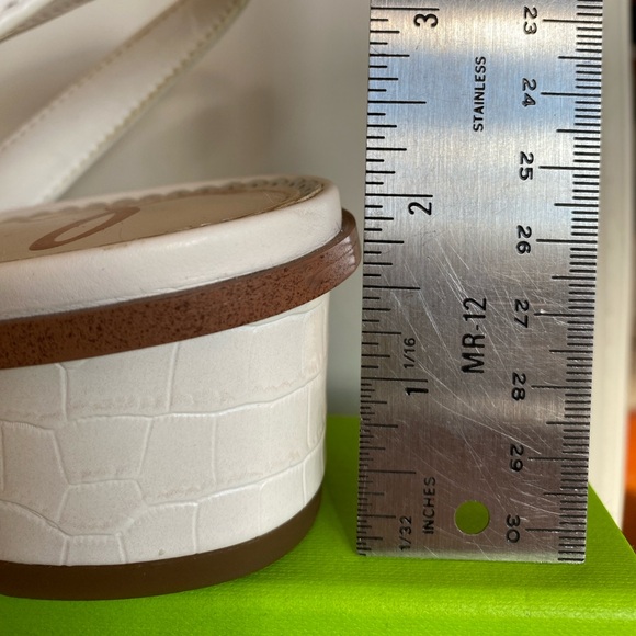 Sam Edelman Ingrid Leather Block Heel Ankle Strap Sandal - Picture 8 of 10